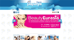 Desktop Screenshot of papatyapamuk.com